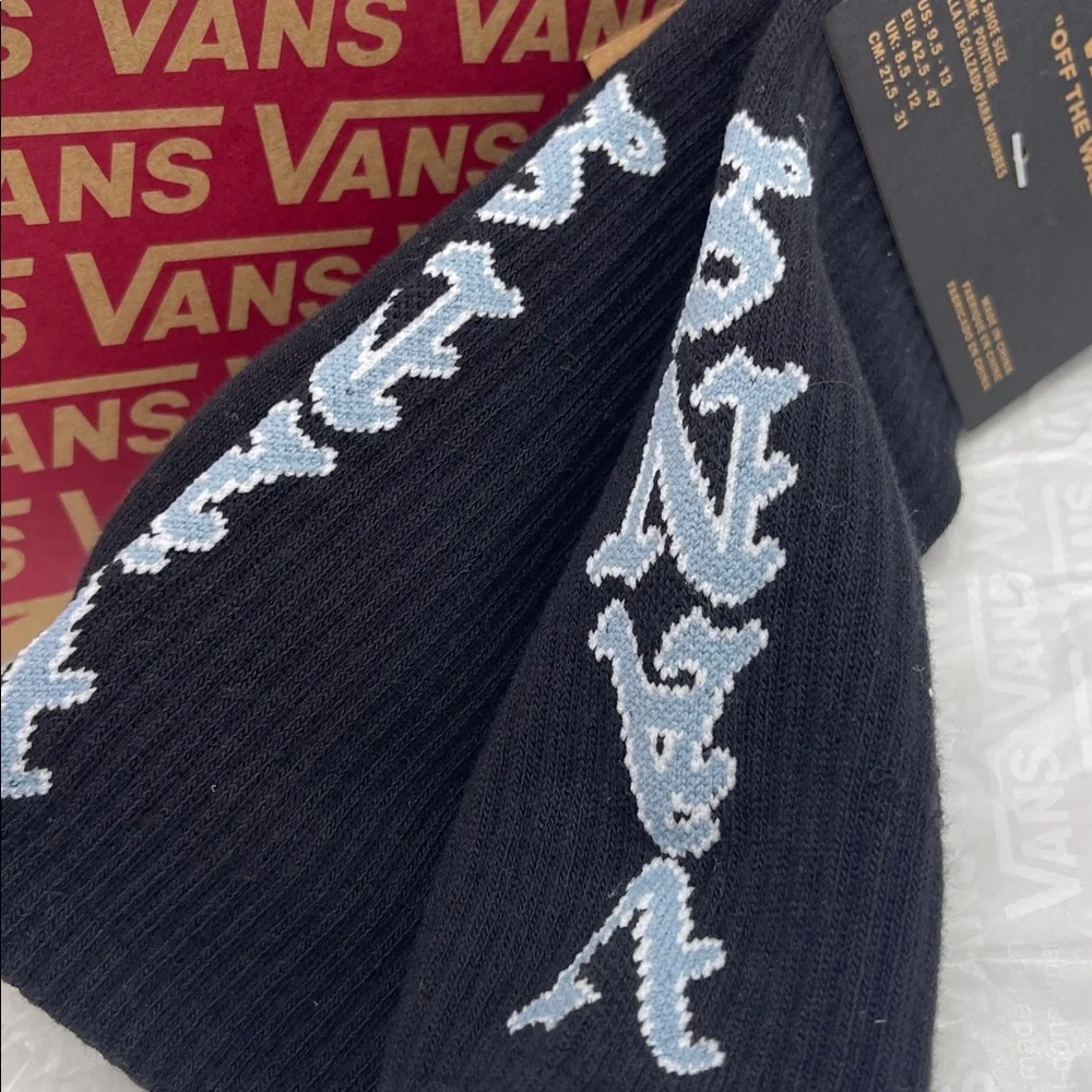Vans Road Stop Crew Socks (1 pair) Style VN000NCHBLK
